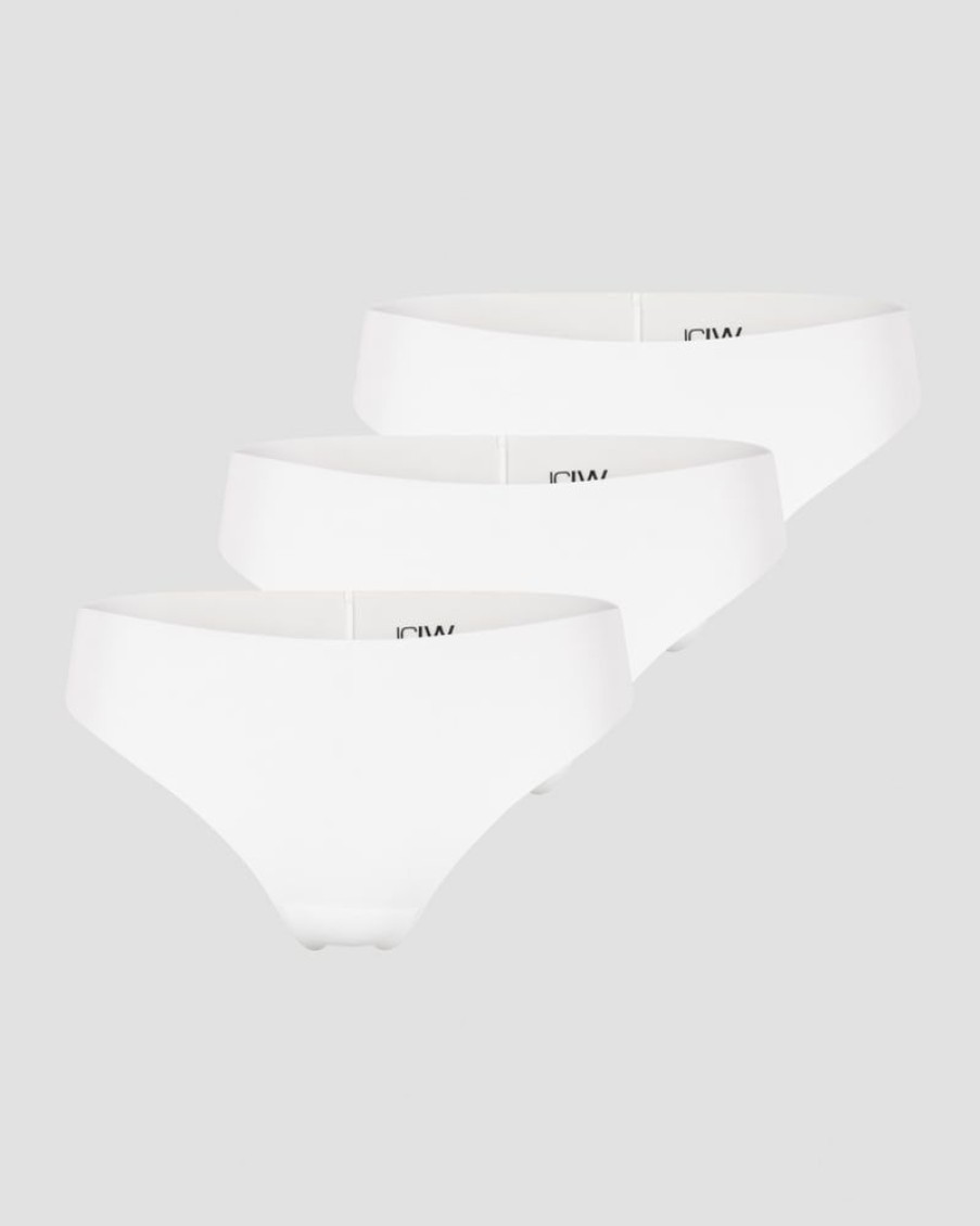 Damer ICIW Undertoj | Soft Thong 3-Pack White