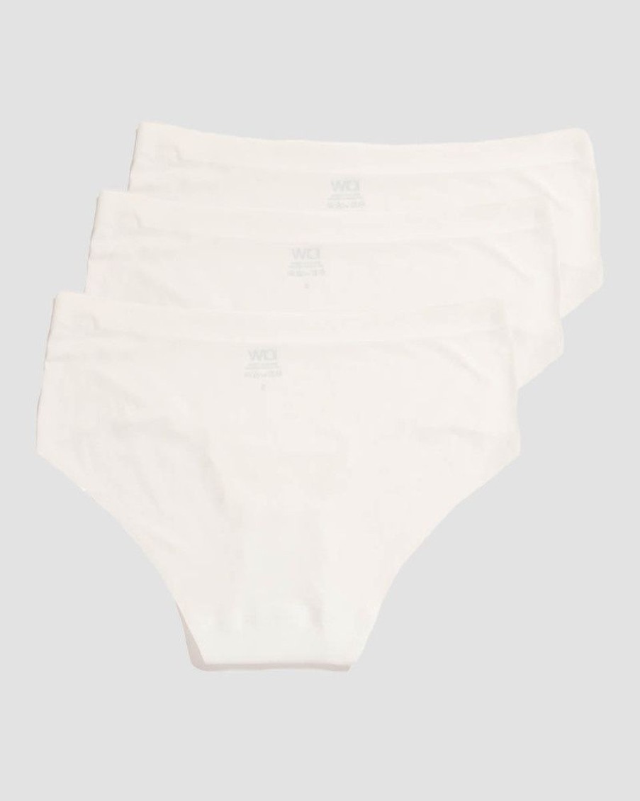 Damer ICIW Undertoj | Invisible Hipster 3-Pack White