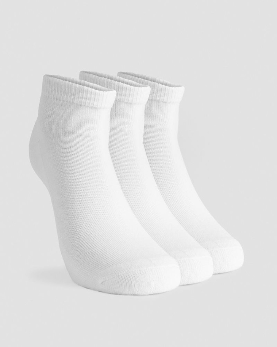 Damer ICIW Sokker | Ankle Socks 3-Pack White