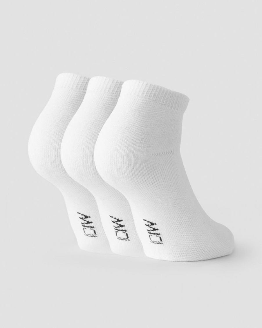 Damer ICIW Sokker | Ankle Socks 3-Pack White