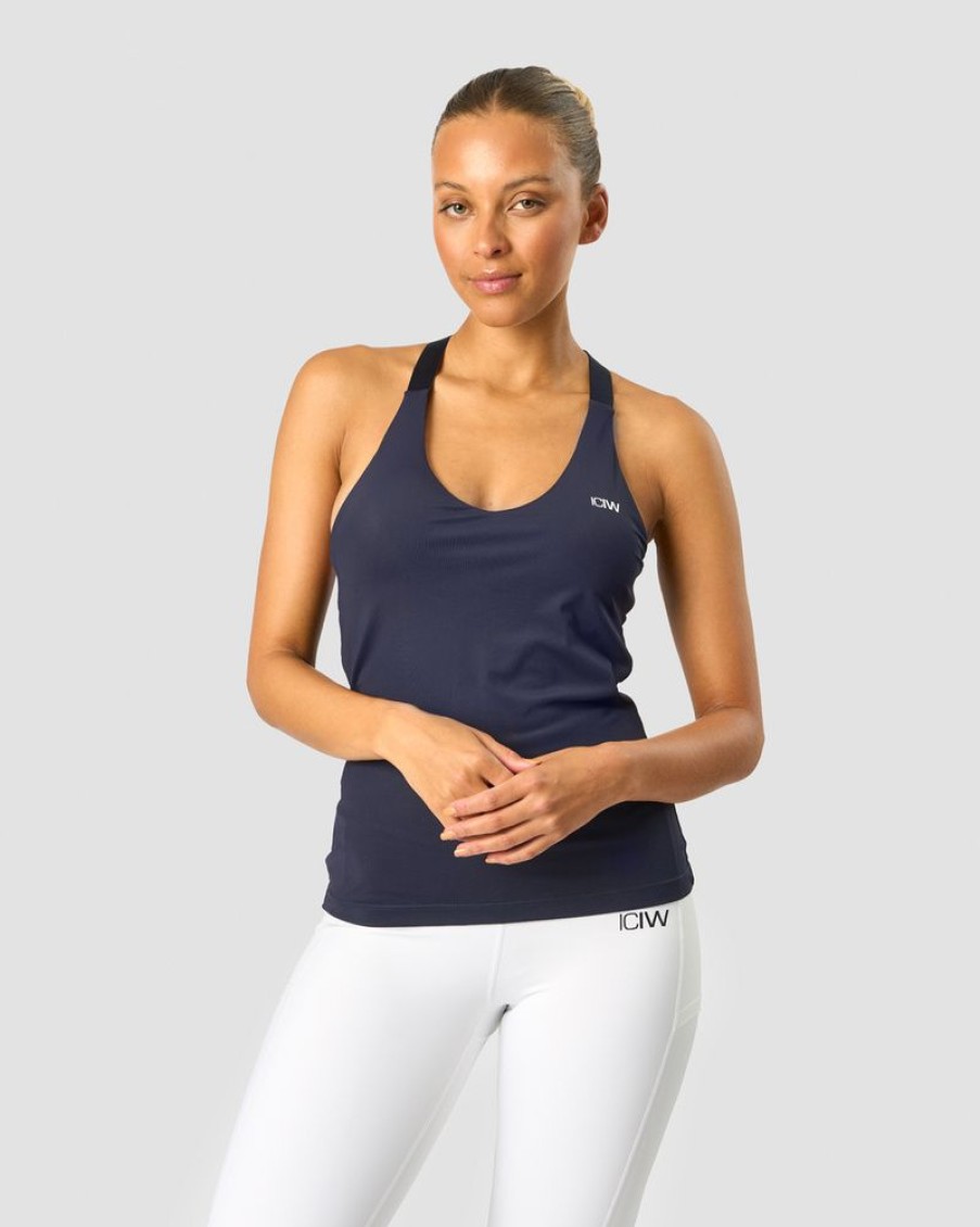 Damer ICIW Tanktops | Smash 2-In-1 Tank Top Navy