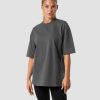 Damer ICIW T-Shirts | Everyday Cotton T-Shirt Dark Grey