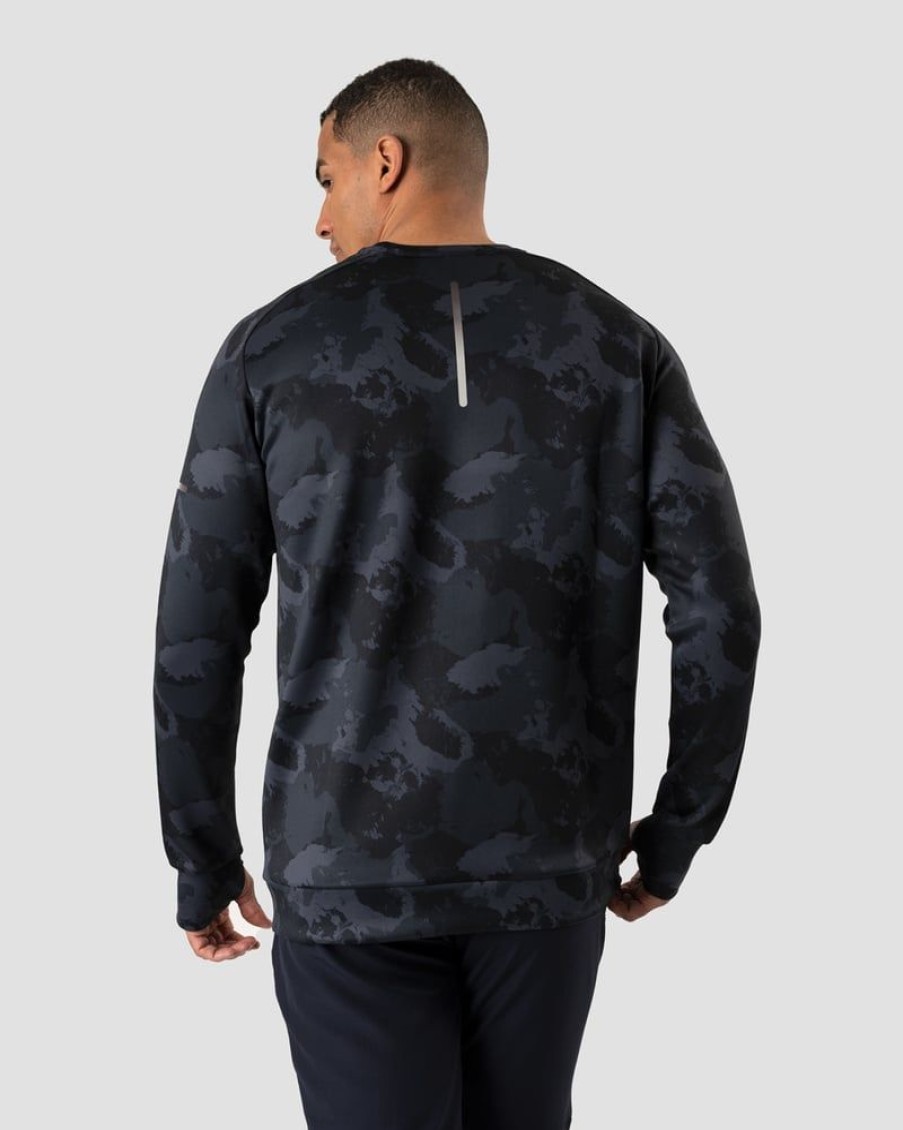 Herrer ICIW Langaermede Trojer | Mercury Crewneck Camo