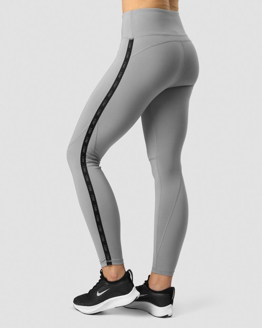 Damer ICIW Tights & Leggings | Ultimate Training Logo Tights Grey