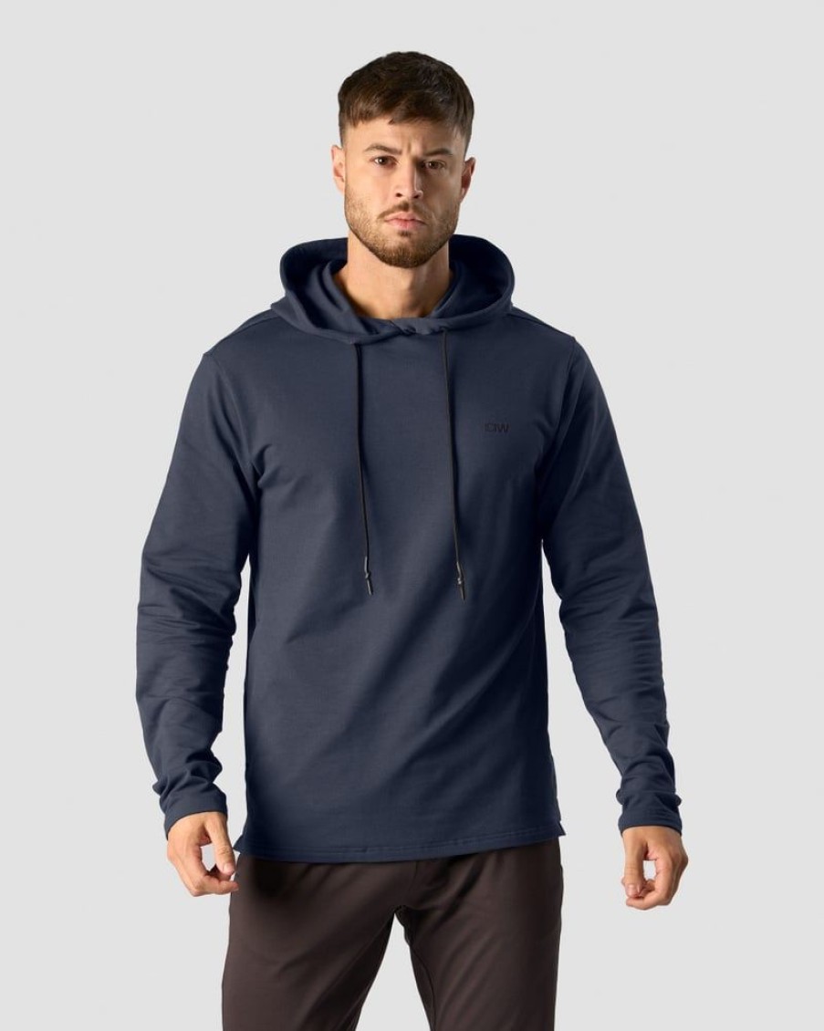 Herrer ICIW Langaermede Trojer | Stride Hoodie Men Navy