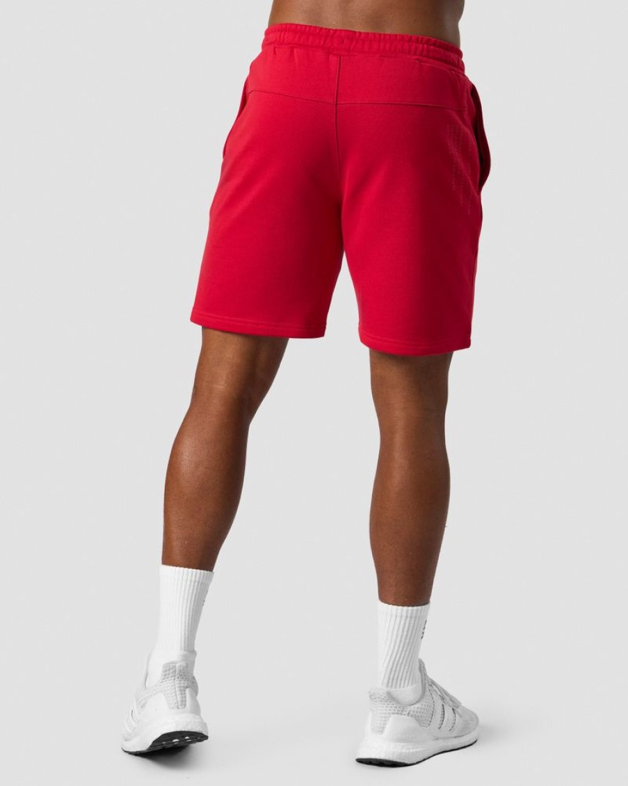 Herrer ICIW Shorts | Training Club Sweat Shorts Men Red