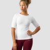 Damer ICIW Seamless Traeningstoj | Everyday Seamless T-Shirt Mid Sleeve White