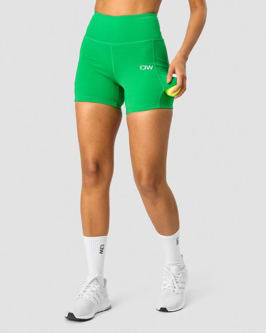 Damer ICIW Shorts | Smash Shorts Wmn Bright Green