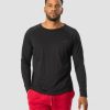 Herrer ICIW Langaermede Trojer | Training Club Raglan Long Sleeve Black