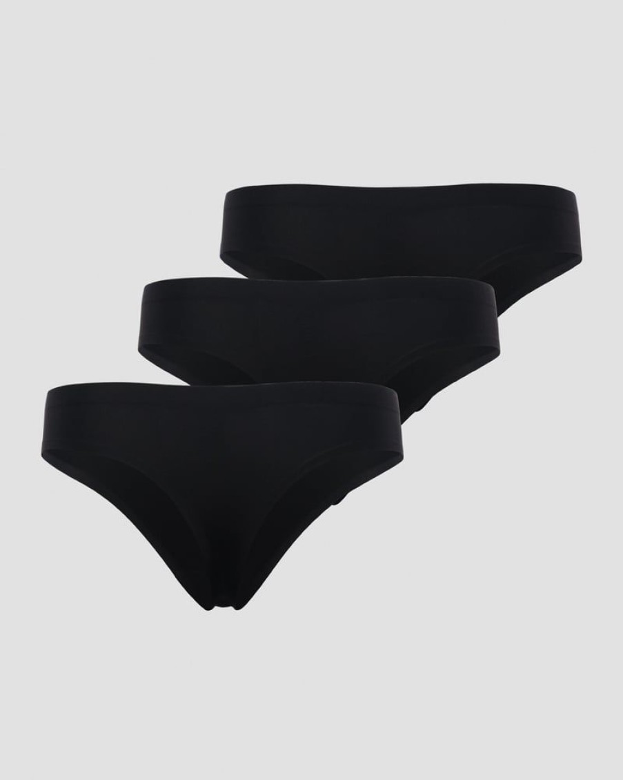 Damer ICIW Undertoj | Invisible Thong 3-Pack Black