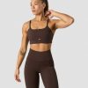 Damer ICIW Sports-Bh'Er | Stride Strappy Sportsbra Dark Brown