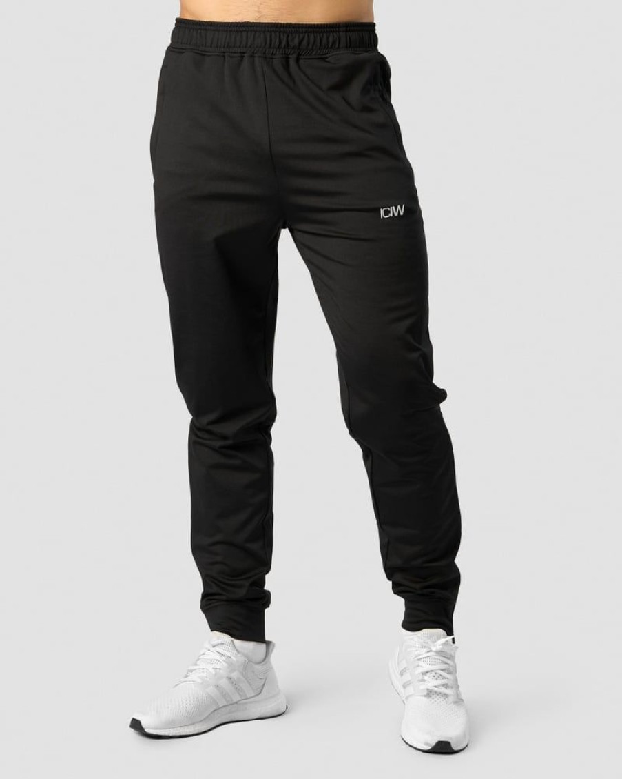 Herrer ICIW Bukser | Smash Padel Warm Up Pants Black