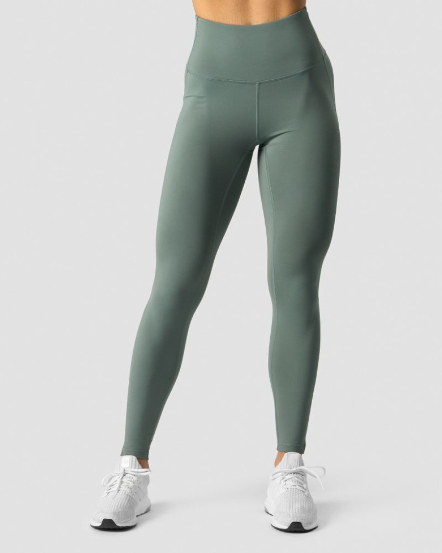 Damer ICIW Tights & Leggings | Stride Tights Wmn Sea Green