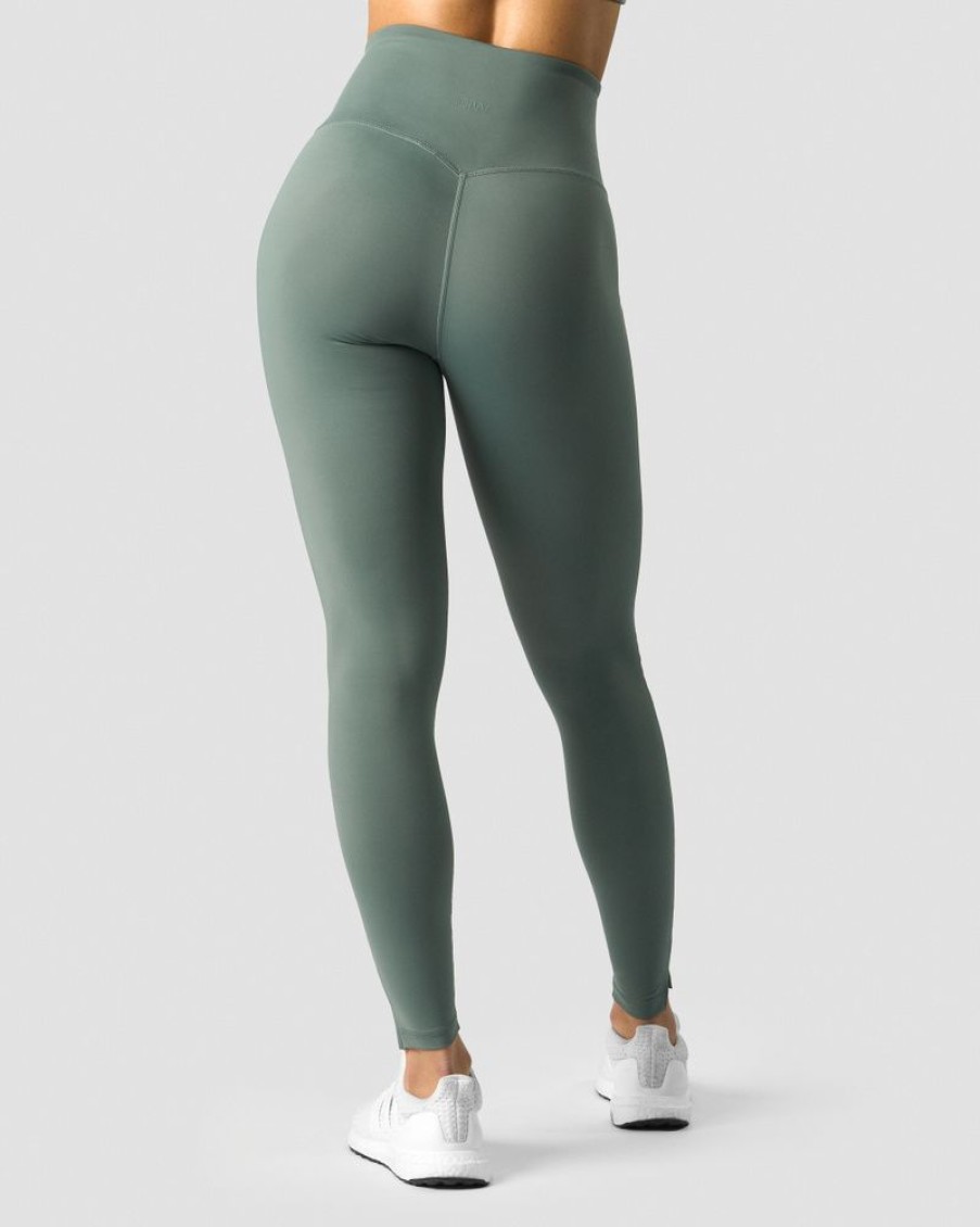 Damer ICIW Tights & Leggings | Stride Tights Wmn Sea Green