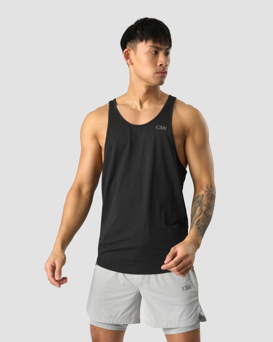 Herrer ICIW Tanktops | Stride Stringer Top Men Black