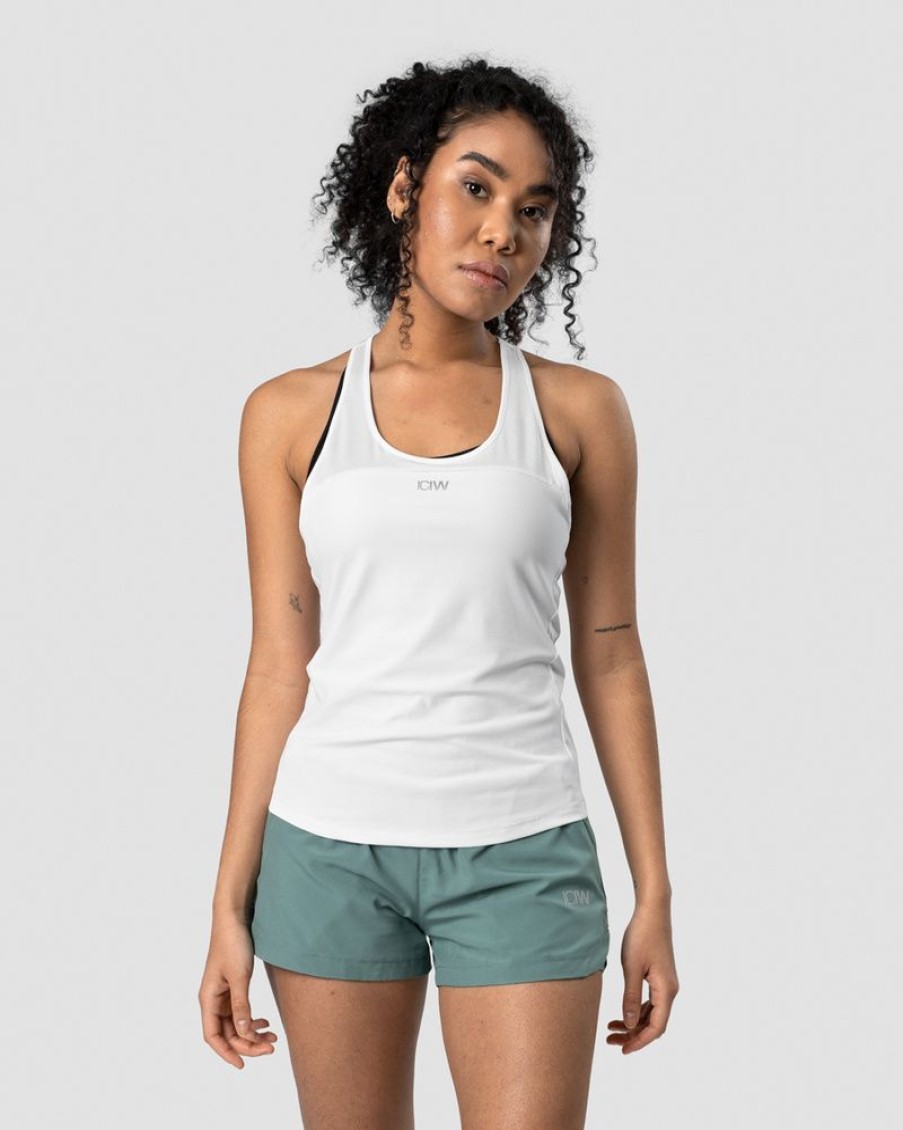 Damer ICIW Tanktops | Mercury Tank Top Wmn White