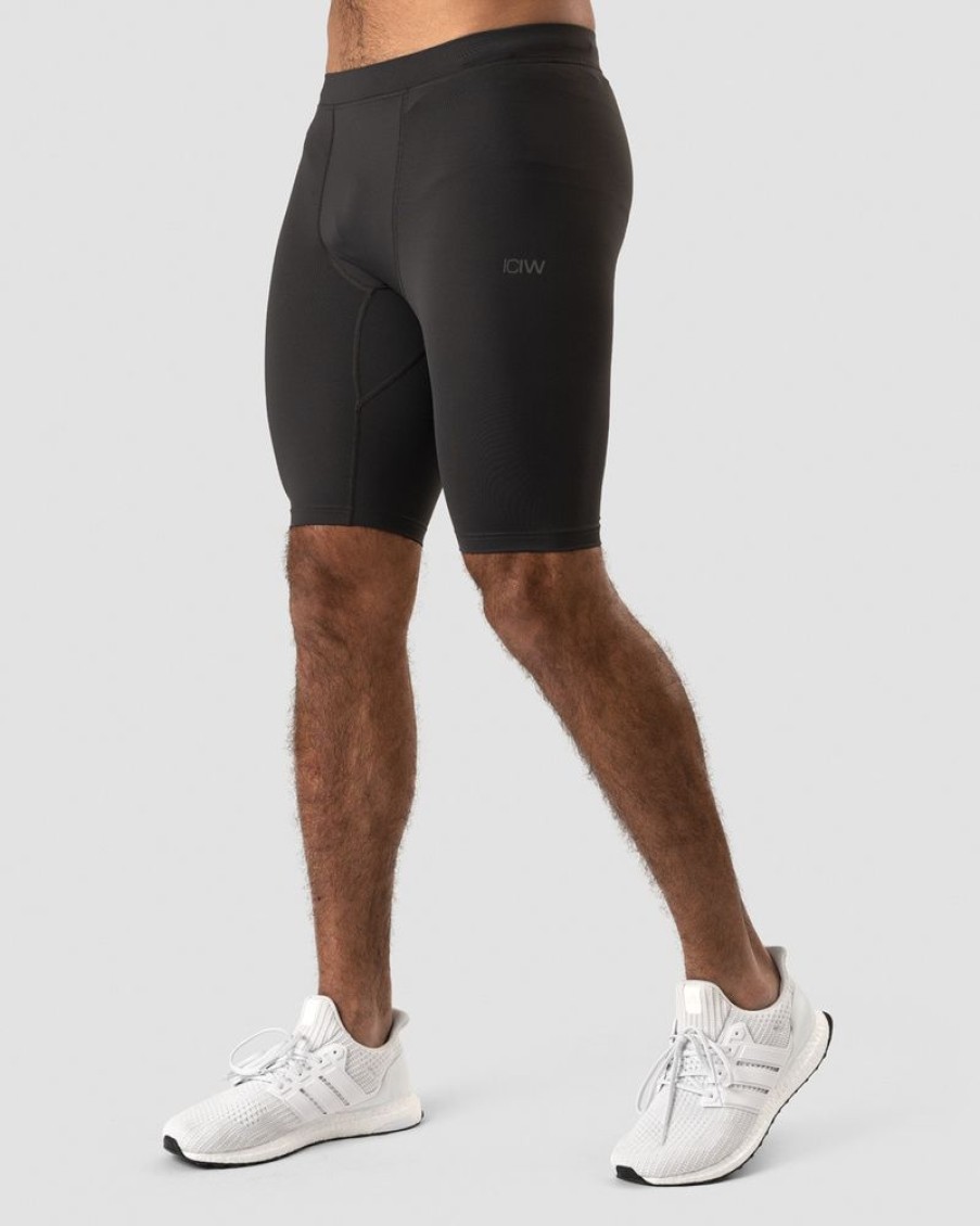 Herrer ICIW Shorts | Training Biker Shorts Men Graphite