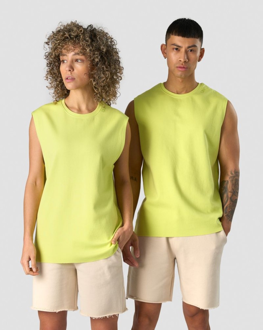 Damer ICIW Tanktops | Unified Sleeveless T-Shirt Yellow