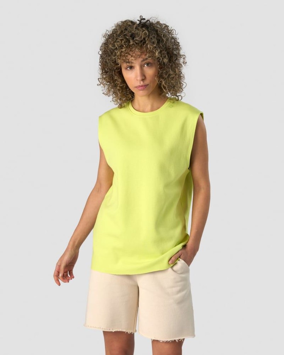 Damer ICIW Tanktops | Unified Sleeveless T-Shirt Yellow