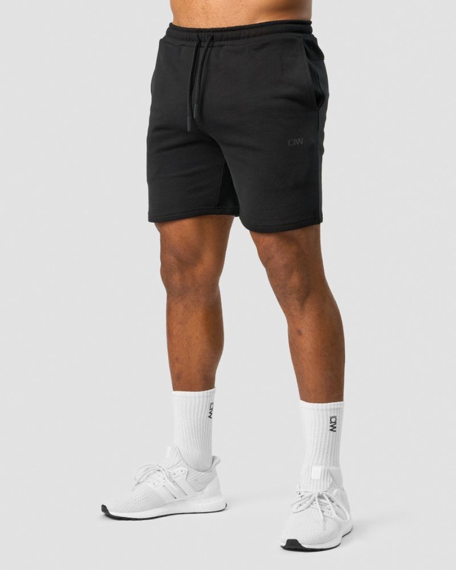 Herrer ICIW Shorts | Training Club Sweat Shorts Men Black