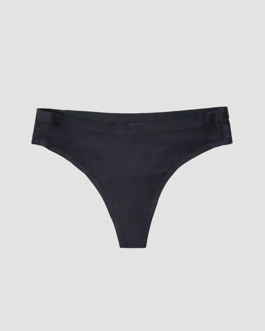 Damer ICIW Undertoj | Invisible Thong Black