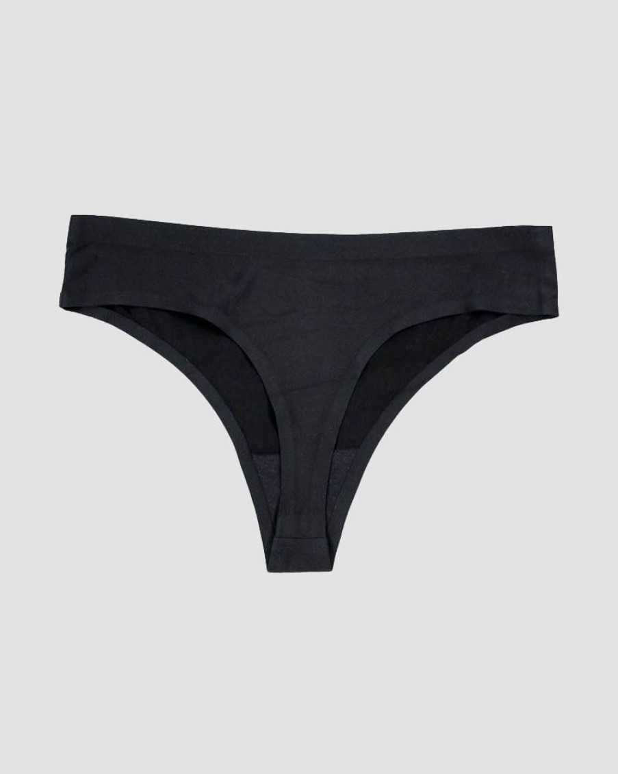 Damer ICIW Undertoj | Invisible Thong Black