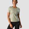 Damer ICIW T-Shirts | Nimble T-Shirt Light Sage Green