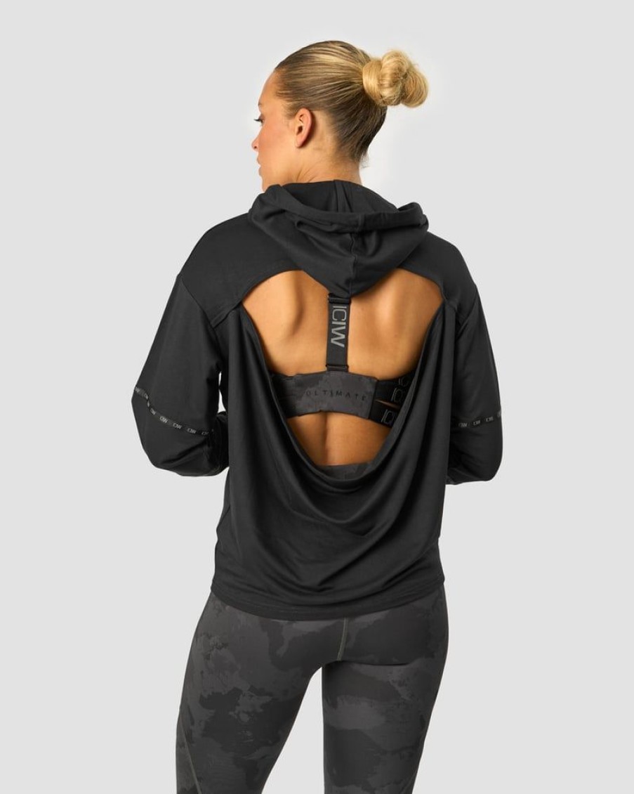 Damer ICIW Hoodie | Ultimate Training Pullover Wmn Black