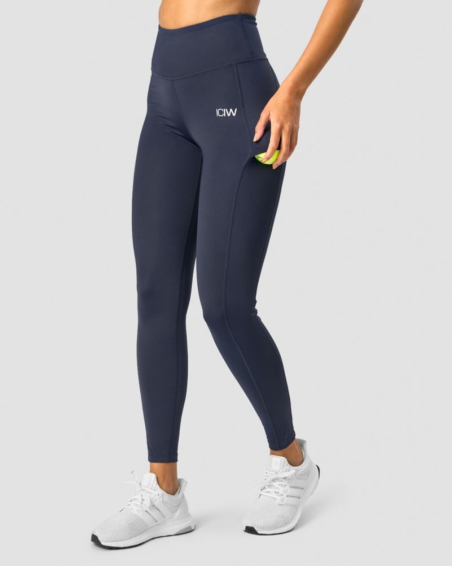 Damer ICIW Tights & Leggings | Training Tights Navy