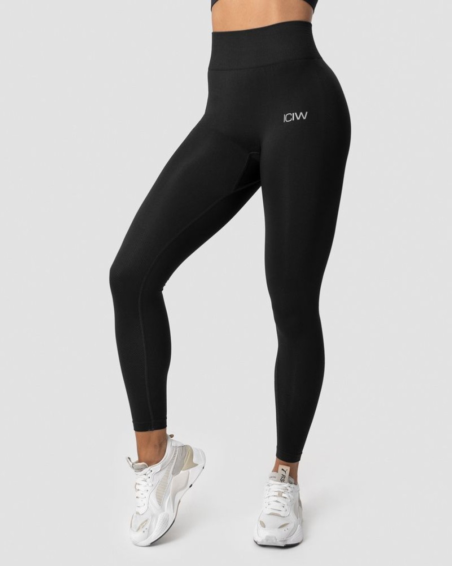 Damer ICIW Tights & Leggings | Define Seamless Tights Black