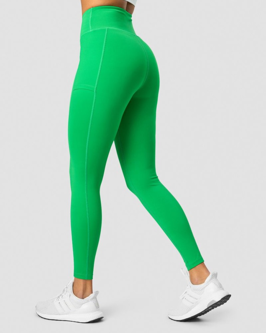 Damer ICIW Tights & Leggings | Training Tights Bright Green