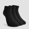 Damer ICIW Sokker | Ankle Socks 3-Pack Black