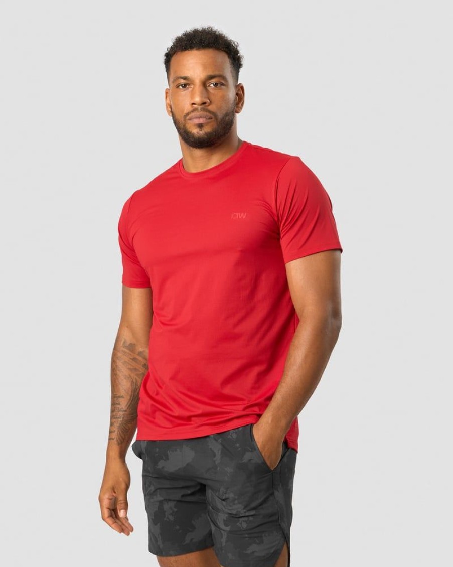 Herrer ICIW T-Shirts | Training Club Tee Men Red