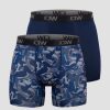 Herrer ICIW Undertoj | Sport Boxer 2-Pack Navy/Grey