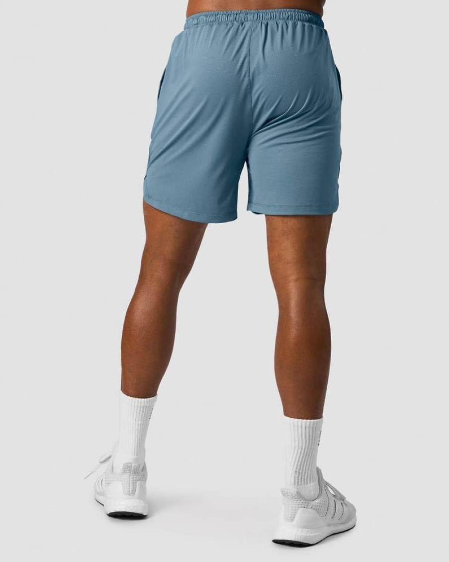 Herrer ICIW Shorts | Stride Shorts Men Steel Blue