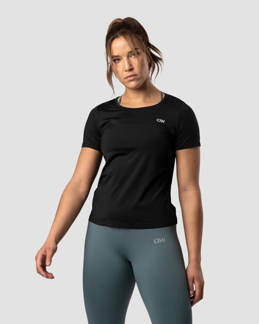 Damer ICIW T-Shirts | Training T-Shirt Black Wmn