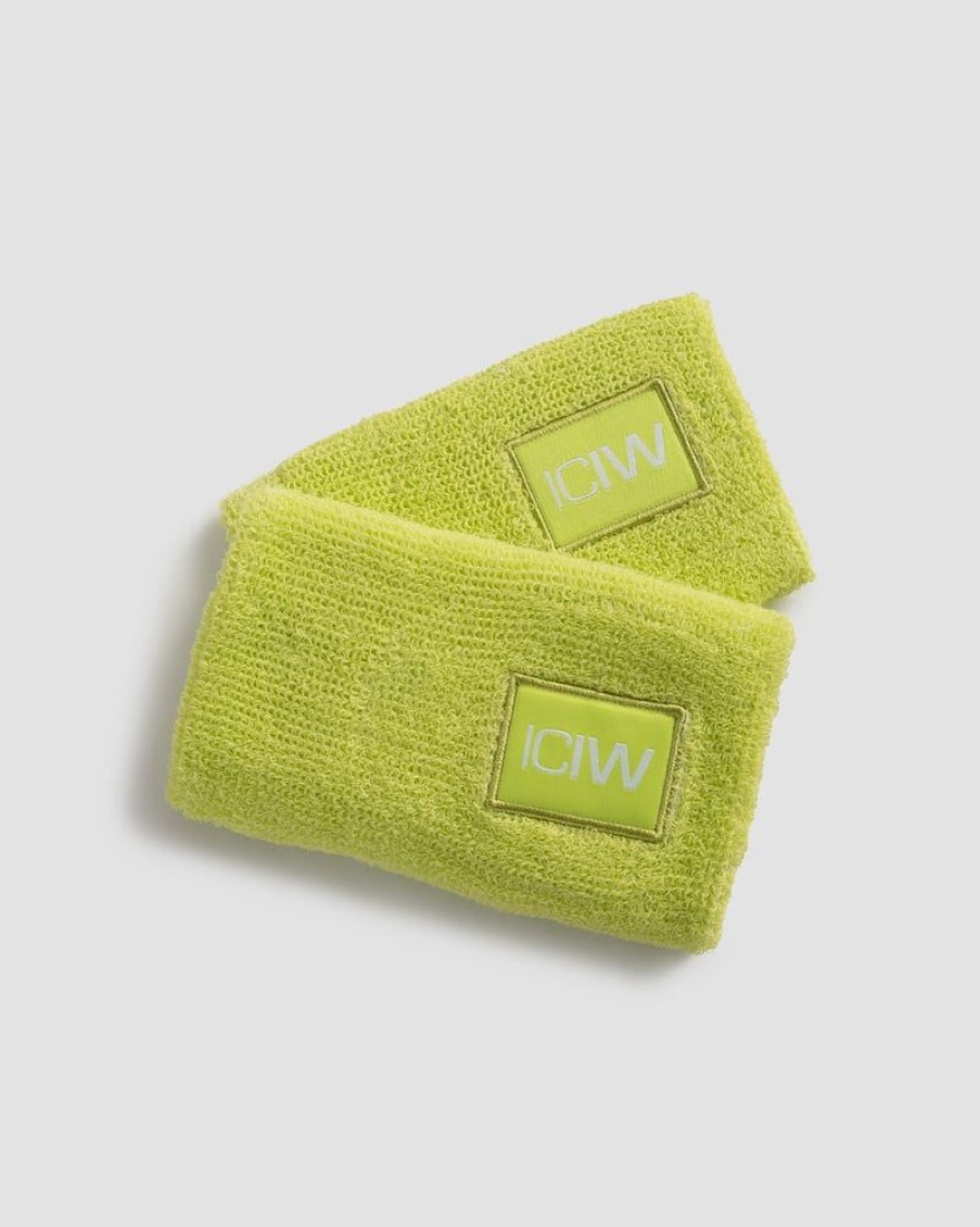 Damer ICIW Andet Tilbehor | Sweatbands 2-Pack Lime