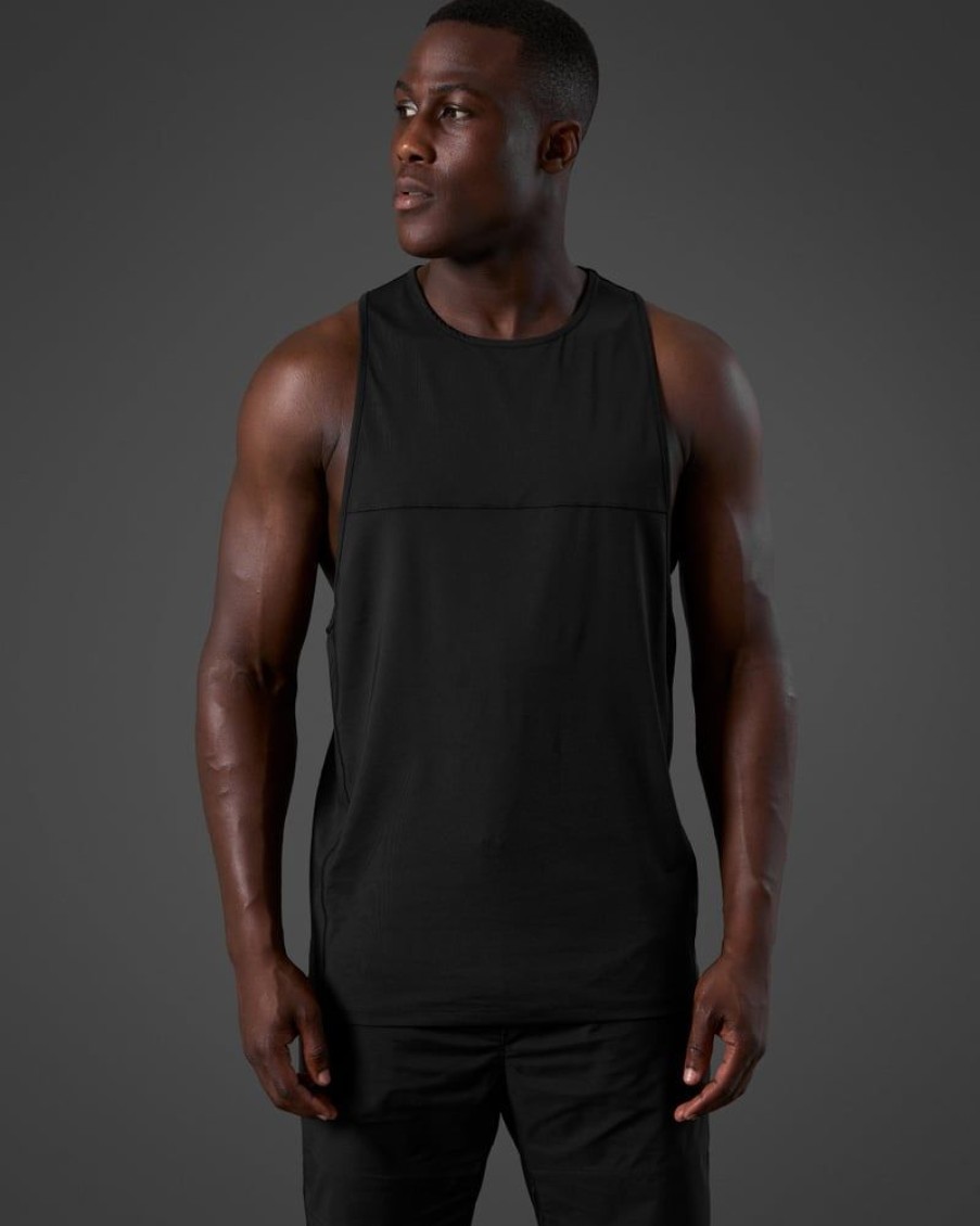 Herrer ICIW Tanktops | Reboot Stringer Top Men Black