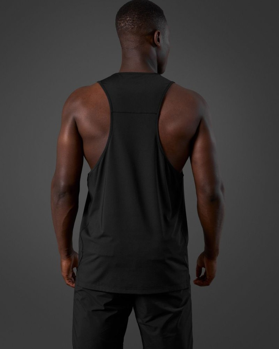 Herrer ICIW Tanktops | Reboot Stringer Top Men Black