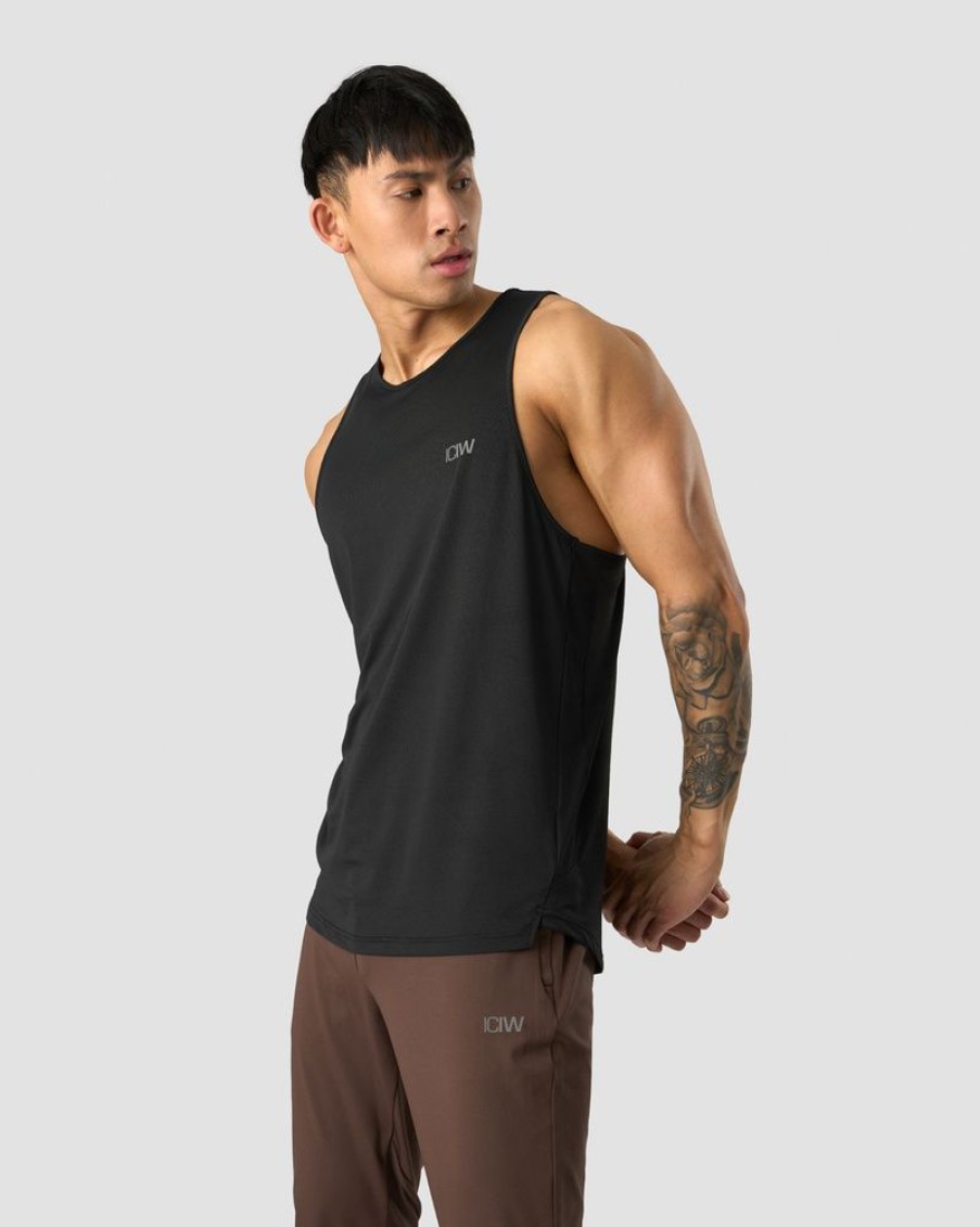 Herrer ICIW Tanktops | Stride Tank Top Men Black