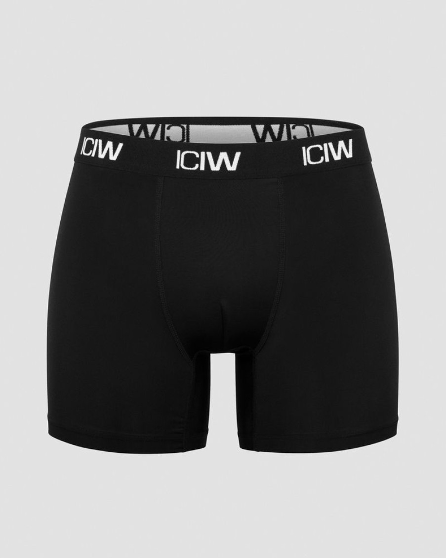 Herrer ICIW Undertoj | Sport Boxer 2-Pack Black