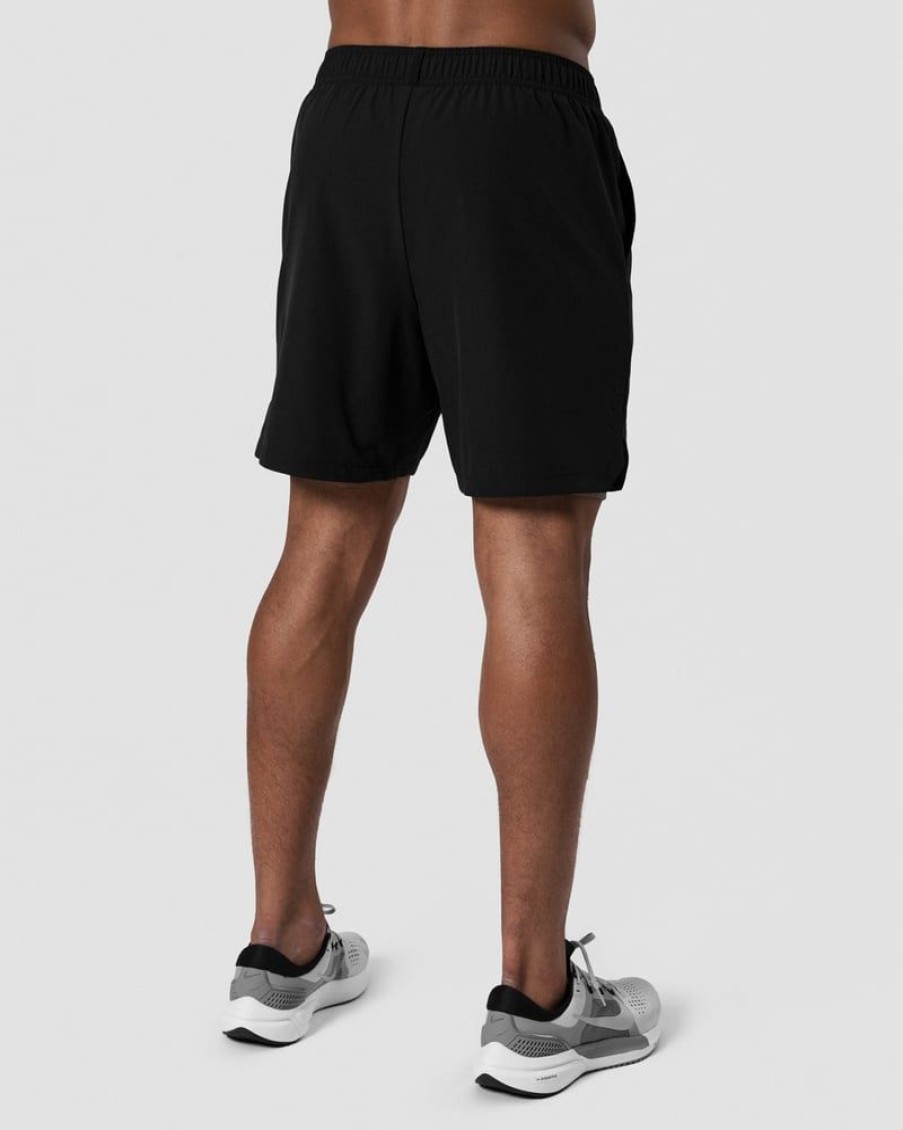 Herrer ICIW Shorts | Training 2-In-1 Shorts Black/Grey Men