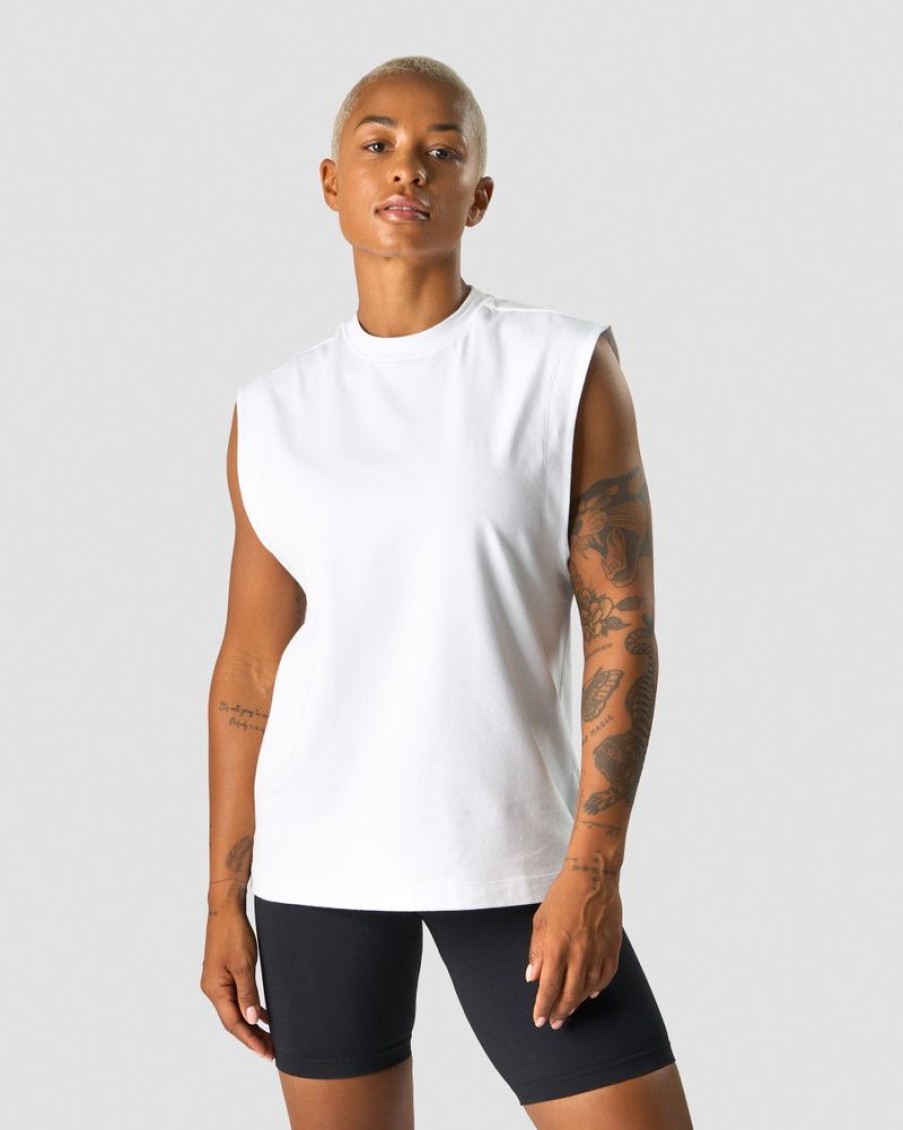 Damer ICIW Tanktops | Everyday Cotton Tank Top White