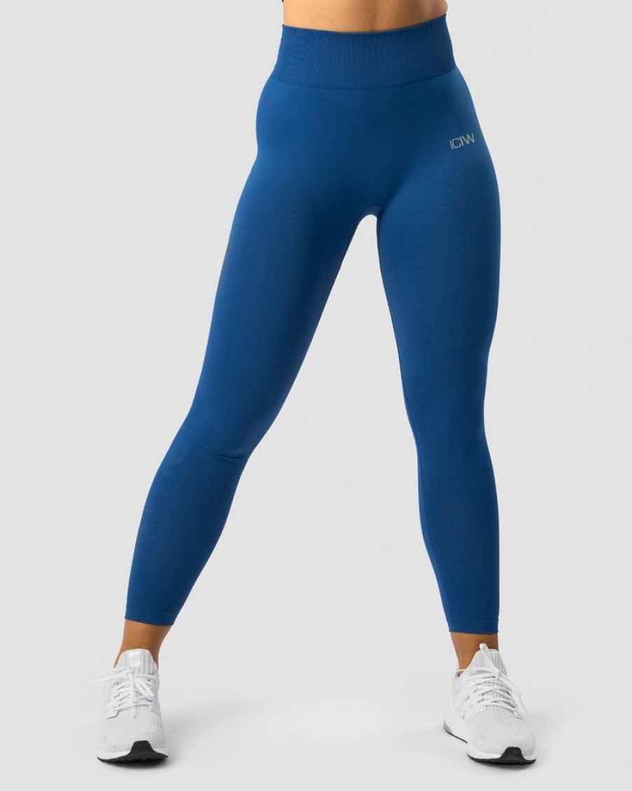 Damer ICIW Tights & Leggings | Define Seamless Tights Dark Navy