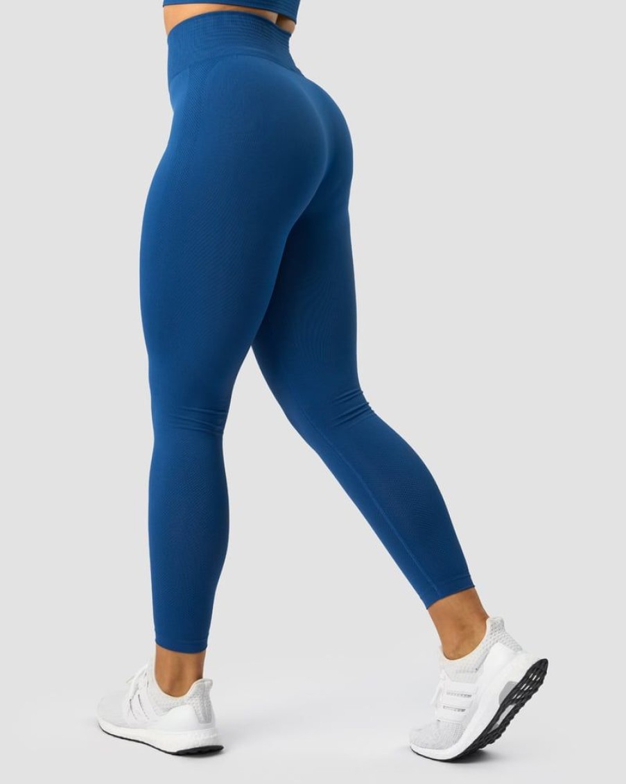 Damer ICIW Tights & Leggings | Define Seamless Tights Dark Navy