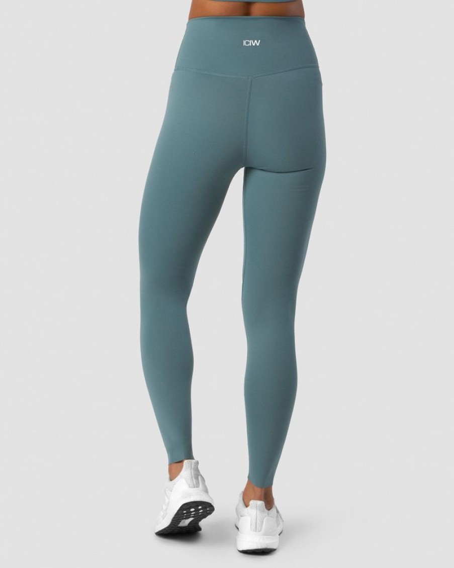 Damer ICIW Tights & Leggings | Nimble Tights Steel Blue