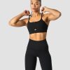 Damer ICIW Sports-Bh'Er | Stride Strappy Sportsbra Black