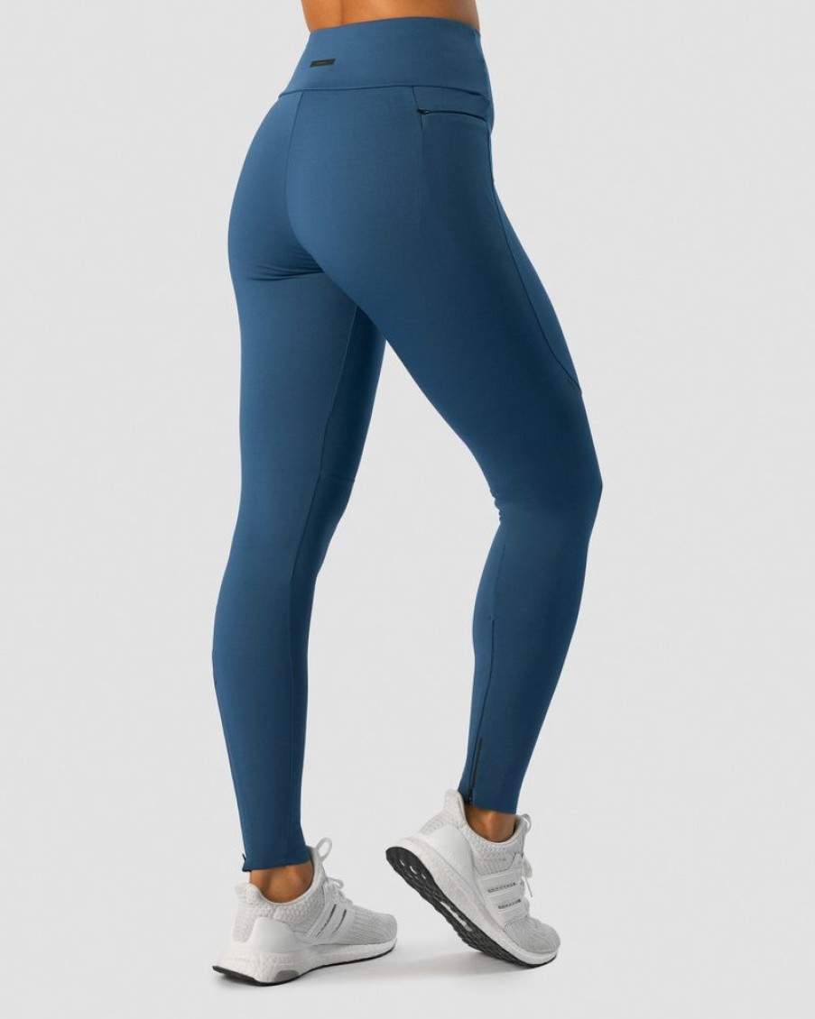 Damer ICIW Tights & Leggings | Charge Pocket Tights Wmn Teal