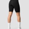 Damer ICIW Seamless Traeningstoj | Define Seamless V-Shape Biker Shorts Black