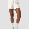 Damer ICIW Shorts | Soft Knit Oversized Shorts White